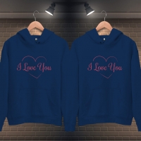 Seni Seviyorum Kapüşonlu Sevgili Kombini - 3