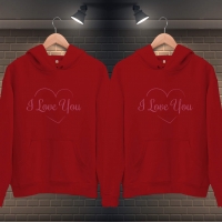 Seni Seviyorum Kapüşonlu Sevgili Kombini - 5