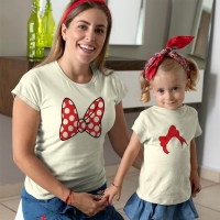 Disney Temalı Anne ve Kız Çocuk Kombini