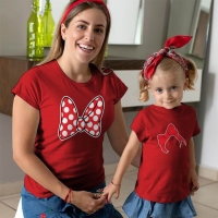 Disney Temalı Anne ve Kız Çocuk Kombini - 3