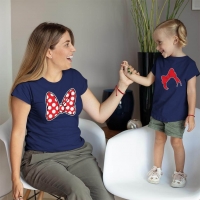 Disney Temalı Anne ve Kız Çocuk Kombini - 4