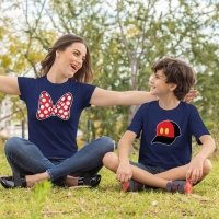 Disney Temalı Anne ve Erkek Çocuk Kombini - 3