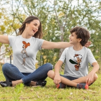 Çakmaktaş Ailesi Anne Erkek Çocuk Kombini - 2