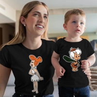 Çakmaktaş Ailesi Anne Erkek Çocuk Kombini - 3