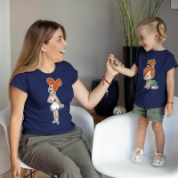 Çakmaktaş Ailesi Anne Kız Çocuk Kombini - 3