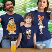 Çakmaktaş Ailesi Anne Baba ve Erkek Çocuk Kombini - 4