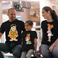 Çakmaktaş Ailesi Anne Baba ve Kız Çocuk Kombini - 2
