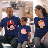 Korsan Anne Baba Kız Çocuk Kombini - 4