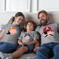 Korsan Anne Baba Erkek Çocuk Kombini - 1