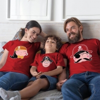 Korsan Anne Baba Erkek Çocuk Kombini - 5