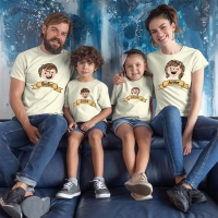 Aile Temalı 4'lü Tişört Kombini - 2