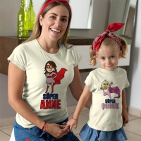 Süper Anne ve Kız Çocuk Kombini - 4