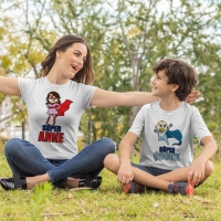 Süper Anne ve Erkek Çocuk Kombini