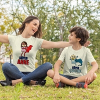 Süper Anne ve Erkek Çocuk Kombini - 3