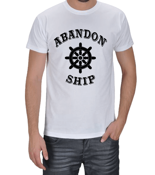 Tisho - Abandon Ship Erkek Tişört