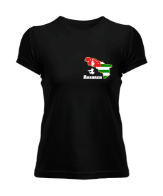 Abhazya Bayrağı.Abhazya logosu. Kadın Tişört - Tisho