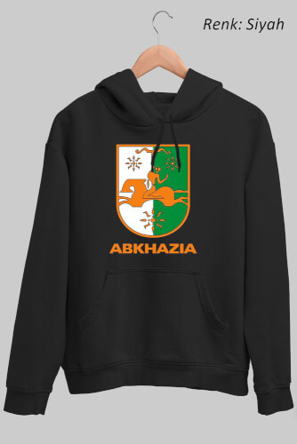 Abkhazia Unisex Kapüşonlu Sweatshirt - Thumbnail