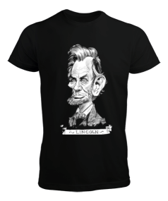 Tisho - Abraham Lincoln Erkek Tişört