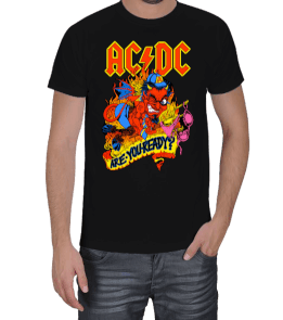 Tisho - AC DC - ARE YOU READY - Vintage Erkek Tişört