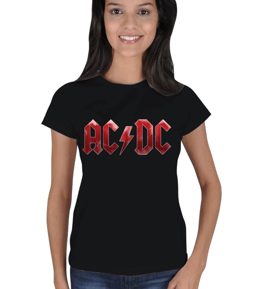 Tisho - AC/DC Kadın Tişört