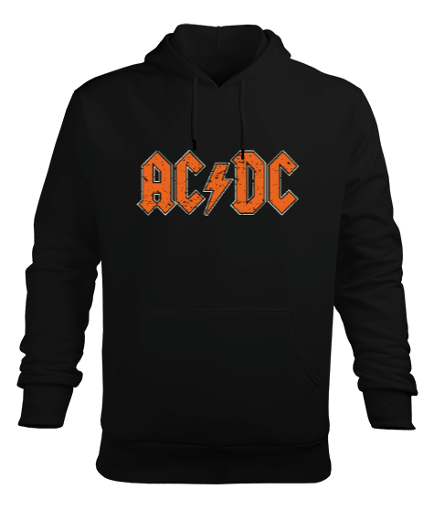 Tisho - ACDC Erkek Kapüşonlu Hoodie Sweatshirt