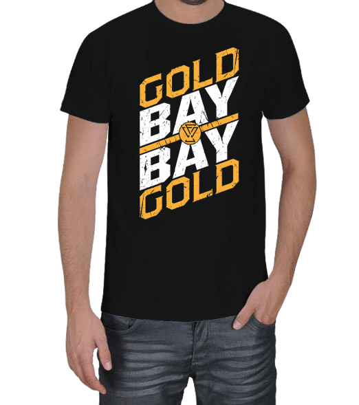 Tisho - Adam Cole - Bay Bay Gold Erkek Tişört