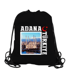 adana şehir,Türkiye,Türkiye bayrağı. Büzgülü Spor Çanta - Tisho
