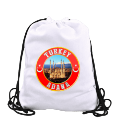 adana şehir,Türkiye,Türkiye bayrağı. Büzgülü Spor Çanta - Tisho