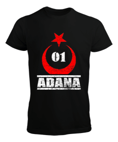adana şehir,Türkiye,Türkiye bayrağı. Erkek Tişört - Tisho