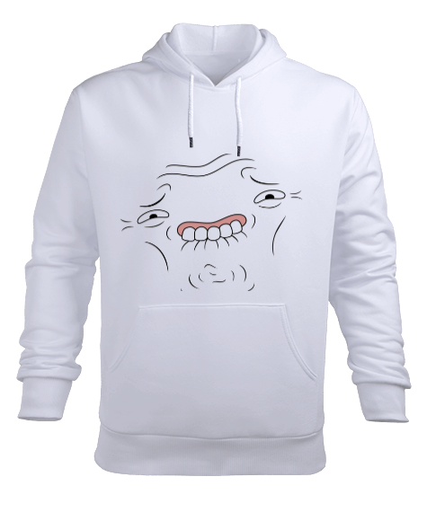 Tisho - Adventure Time Fin Erkek Kapüşonlu Hoodie Sweatshirt