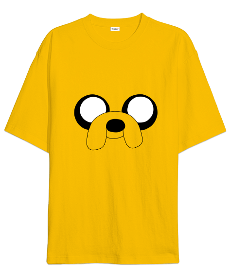 Tisho - Adventure Time Jack Oversize Unisex Tişört