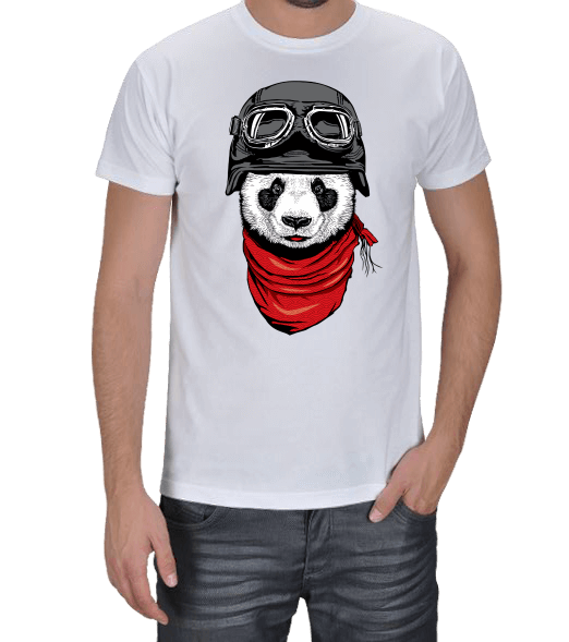 Tisho - Adventurer Panda Erkek Tişört