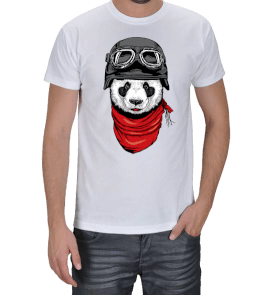 Tisho - Adventurer Panda Erkek Tişört