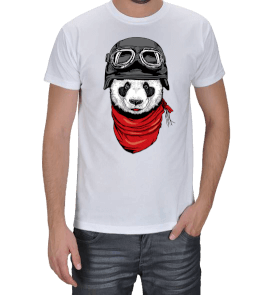 Adventurer Panda Erkek Tişört - Tisho