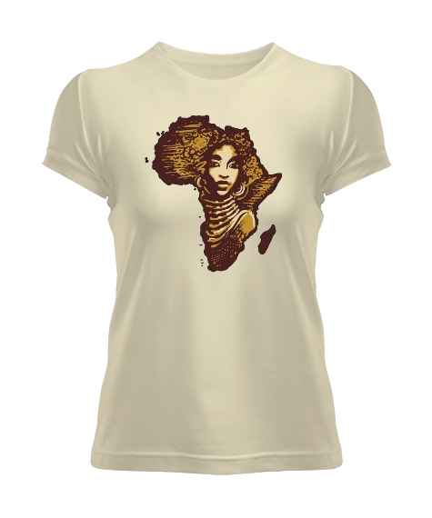 Tisho - African Woman Kadın Tişört