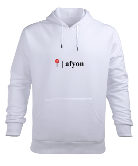 Tisho - Afyon Erkek Kapüşonlu Hoodie Sweatshirt