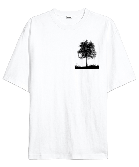 Tisho - Ağacın GÖLGESİ Oversize Unisex Tişört