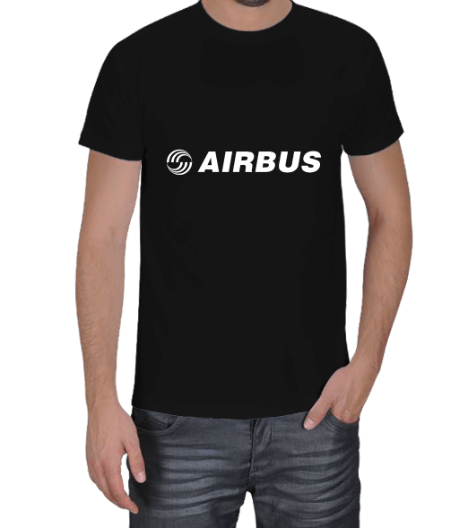 Tisho - Airbus Logolu Erkek Tişört