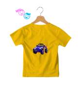 Akülü Jeep Sarı Çocuk Unisex - Thumbnail