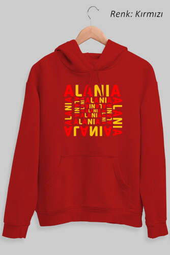 Alania Unisex Kapüşonlu Sweatshirt - Tisho