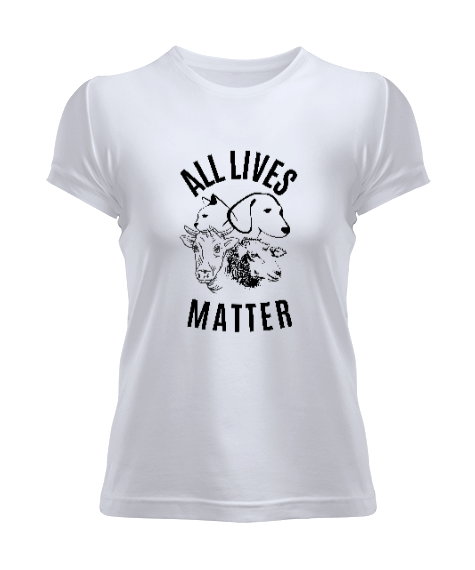 Tisho - All Lives Matter Kadın Tişört