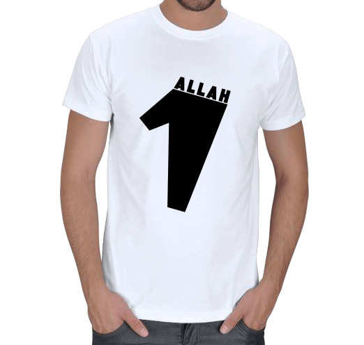 Tisho - Allah Bir Erkek Tişört