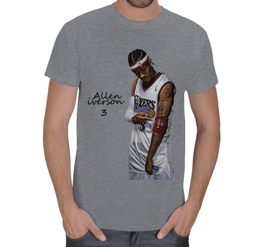 Tisho - Allen iverson Erkek Tişört