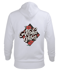 Aloha Tasarımlı Erkek Hoodie sweatshirt Erkek Kapüşonlu Hoodie Sweatshirt - Thumbnail