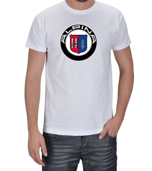Alpina Logolu Erkek Tişört