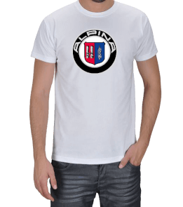 Tisho - Alpina Logolu Erkek Tişört