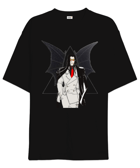 Tisho - Alucard ÖN BASKILI Oversize Unisex Tişört