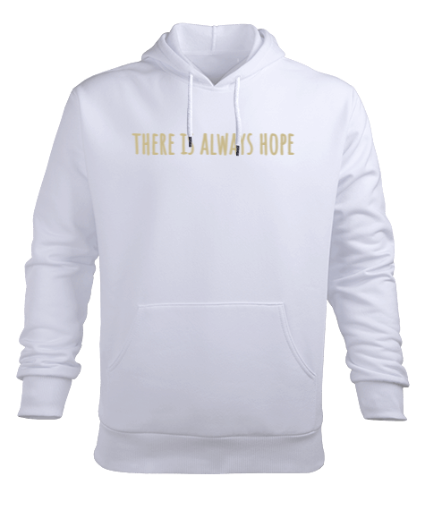 Tisho - always hope Erkek Kapüşonlu Hoodie Sweatshirt