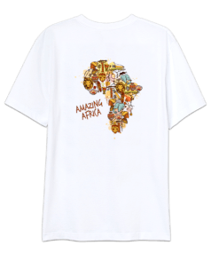 Amazing Afrika Oversize Unisex Tişört - Thumbnail