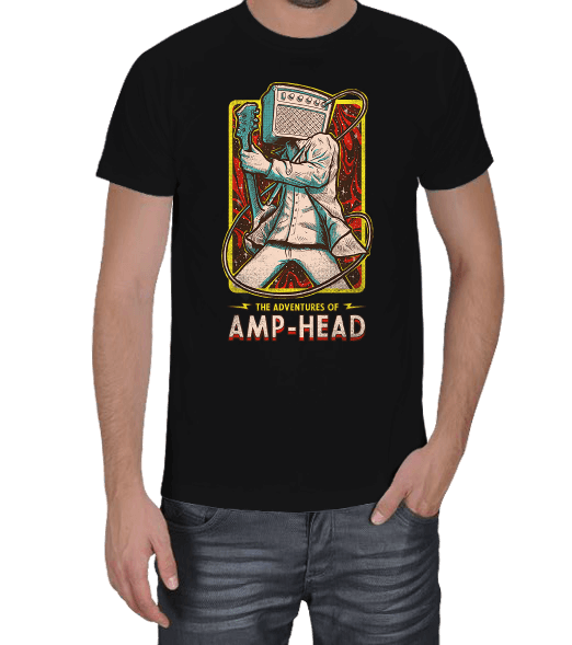Tisho - Amp Head Erkek Tişört